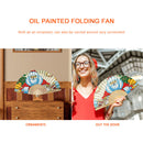 DIY Oil Paint By Numbers Santa Animal Fan Canvas Artwork Living Room Hand Paint