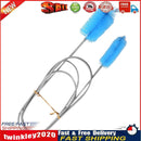 Aquarium Tube Cleaning Brush Double Ended Filter Hose Pipe Cleaner (Blue) Newly