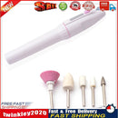 1 Set Mini Nail Polisher Grinder Pro Electric Nail Machine Kit Manicure Newly