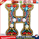 DIY Key Chain Diamond Painting Letters Women Bag Keyring Pendant Gift (H) Newly