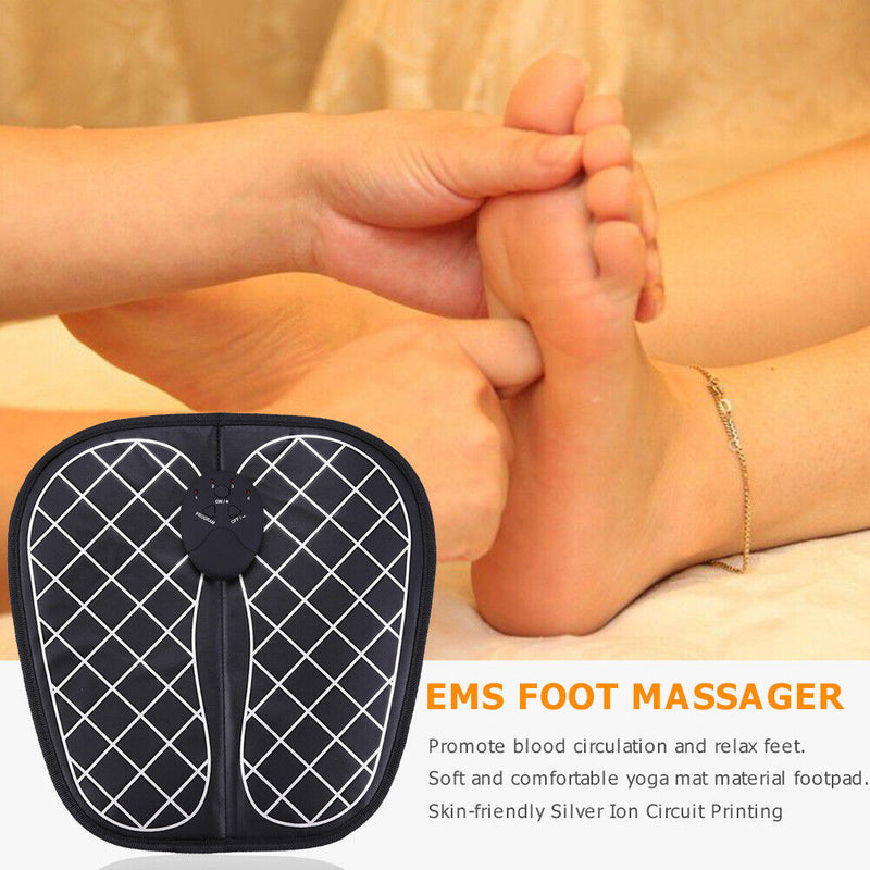 Electric Foot Muscle Massager Foot Mat Relaxing Pressure Wireless Vibration Mat