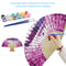 Cherry Blossom Forest Oil Paint Folding Fan By Numbers DIY Home Decoration Gifts