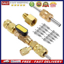 Valve Core Remover Installer Tool with Dual Size SAE 1/4 inch 5/16 inch Port