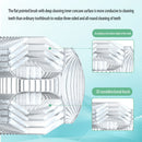 Silicone 360 Degrees Toothbrush Smart Ultrasonic Teeth Brush Replacement Heads