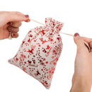 Gifts Santa Sack Drawstring Present Bags Christmas Stocking Christmas Gift Bag