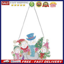 Applique Diamond Pendant Mosaic Art Craft Christmas Door Window Home Ornament