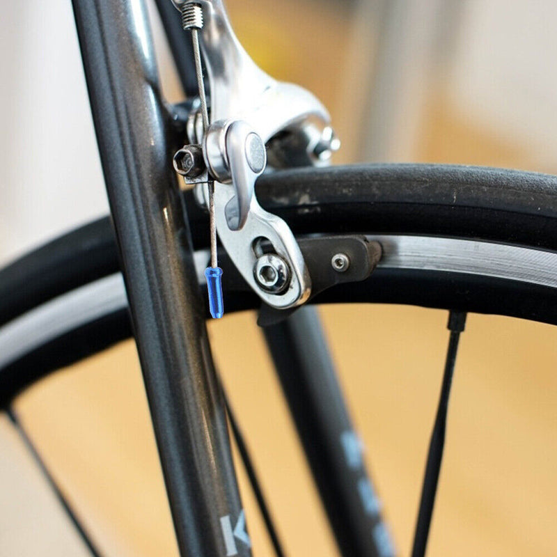 50pcs Aluminum Alloy Bike Bicycle Brake Shifter Inner Cable Tips Wire End C