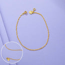 Chain Single Layer Thin Chain Love Heart Anklet Necklace Bracelet Thick Chain
