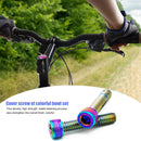 2pcs M6 Road Bike Bowl Cover Bicycle Stem Top Cap Screw for 30mm Fork Tube Newly