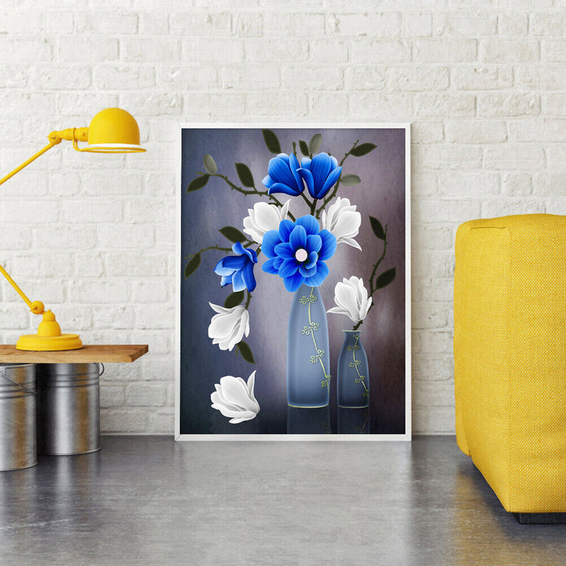 Vase Part Drill Special Shaped Diamond Painting Cross Stitch Crafts 30x40cm