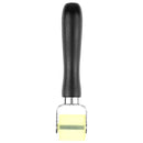 Wooden Grip Auto Sound Deadener Application Clear Yellow Rubber Roller