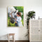 Girl Horse Oil Paint by Numbers Hand Painted Frameless Picture Home Ornamen