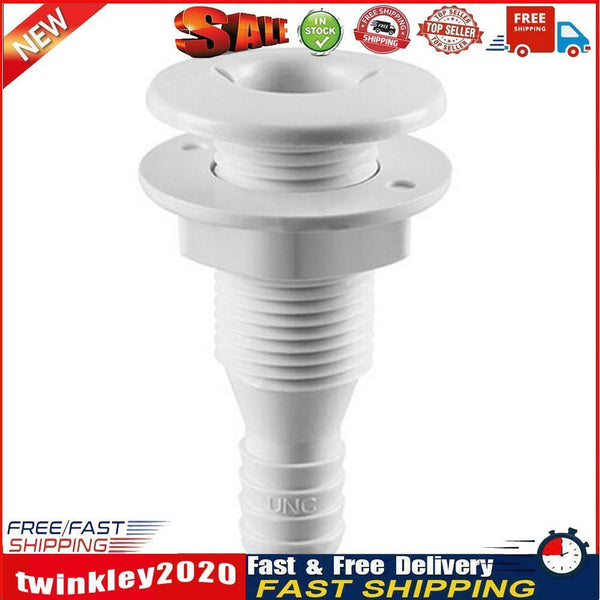 Thru Hull Bilge Pump Drain Vent Hose Fitting for Boat Marine Yachts (3/4) Newly