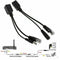 Passive Power over Ethernet PoE Adapter Injector & Kit W0T1 C6T0 Splitter V3K7