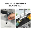 Kitchen Silicone Faucet Absorbent Mat Sink Water Splash Odor Guard (Black) Newly