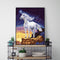Hand Painted Artwork Frameless DIY Relaxing Horse Painting By Numbers Picture