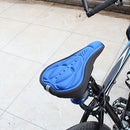 MTB Road Bike Bicycle Saddle Seat Cover Pad Soft Cushion Comfort Blue Newly
