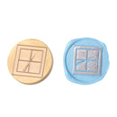 Sword Dance Round Wax Sealing Stamp Head for Wedding Invitation Gifts Craft Tool