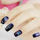 Water Transfer Foil Nail Stickers Mystery Galaxies?Flower) Manicure Design