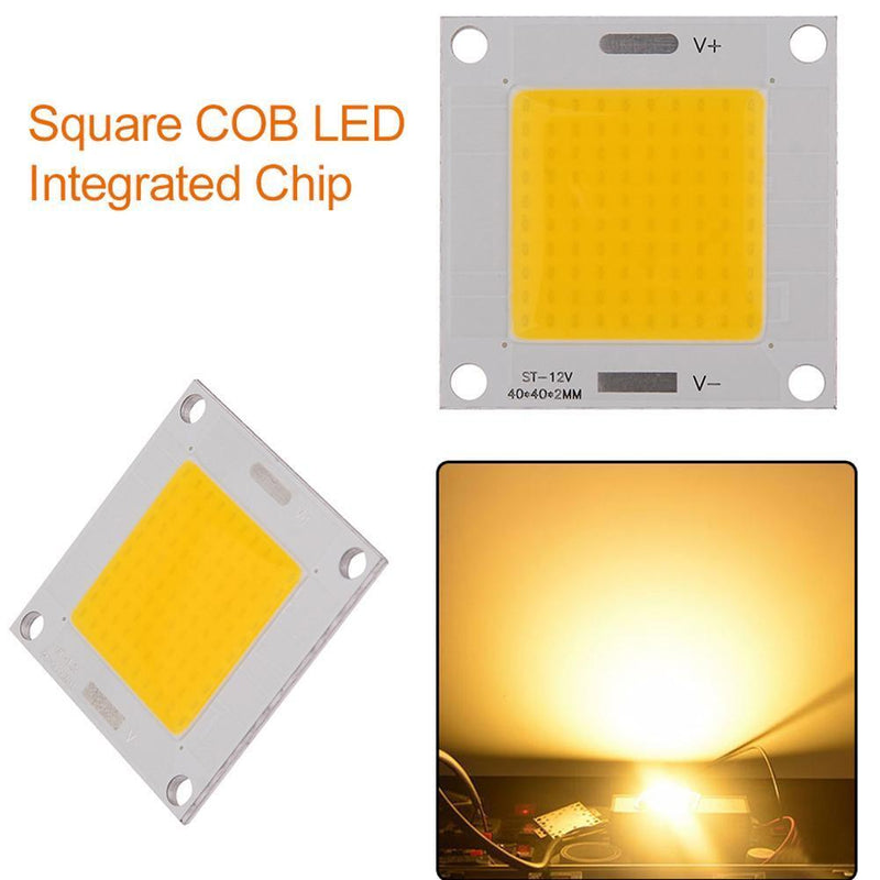 DC12-14V 50W COB LED Integrated Chip Light Panel Bulb for Spotlight (WW) Newly