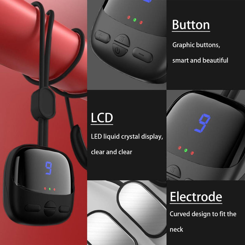 Smart Hanging Neck Cervical Spine Massager With Hot Compress Pain Relief Relax#