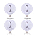 40W PP LED Football Bulb Foldable Light Fan Blade Folding Bulbs (90mm/220V)