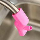 Vane Silicone Tap Filter Faucet Extender Water Nozzle Water-saving Extension