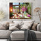 #A Table Flower Oil Paint By Numbers Kit DIY Drawing Picture for Adults Home D