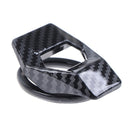 Car Engine Start Stop Button Cover Ring Ignition Button Carbon Fiber Trim Decor