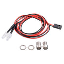 2pcs RC Cars 5mm Color LED Lamp for 1/12 1/18 1/10 1/8 Axial Scx10 Traxxas