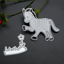 Zebra Flower and Plants Craft Decorative Paper Art Embossing Cutting Die-135687