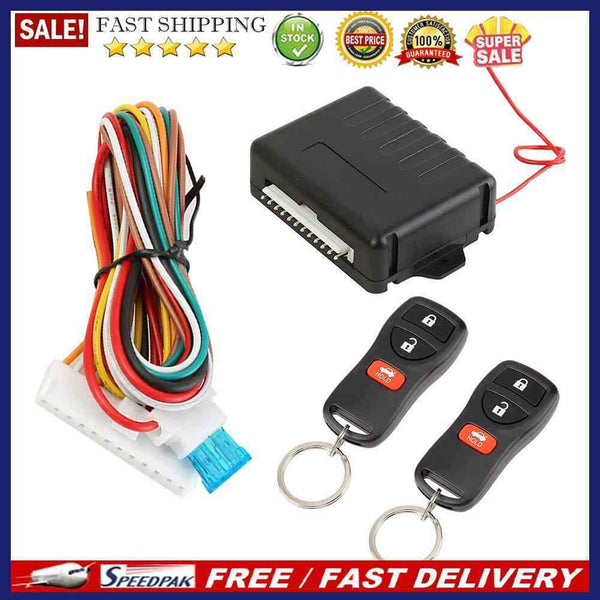Car Remote Central Door Locking Kit Auto Keyless Entry Alarm System 410/T109