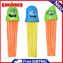 3pcs Octopus Shape Kids Plants Toys for Children Swimming Pool Diving Training