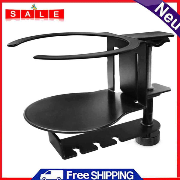 Mounted Hanger Cup Holder Headset Desktop Wall Clamp Stand Bracket Headphones