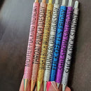 School Funny Pens Describing Mentality Office Ballpoint Pen Glitter Pen