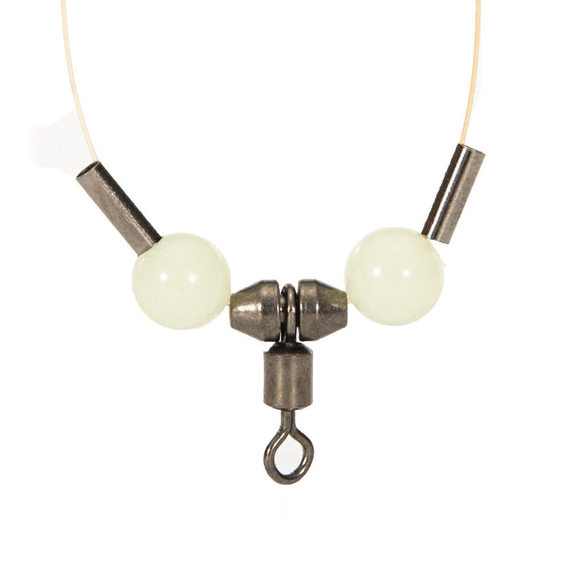 10x Fishing Swivels Ball Bearing Rolling Connector for Carp Sea Fishing Tackl