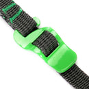 Buckle Tie-Down Belt Car Cargo Strap Ratchet Luggage Lashing Belts (Green) Newly
