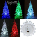 Gift Table Light Decoration LED Changing Lamp Christmas Trees Icy Crystal