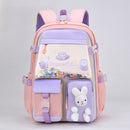 #A Student Kindergarten Princess Shoulder School Bags Cartoon Travel Rucksack