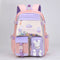 #A Student Kindergarten Princess Shoulder School Bags Cartoon Travel Rucksack