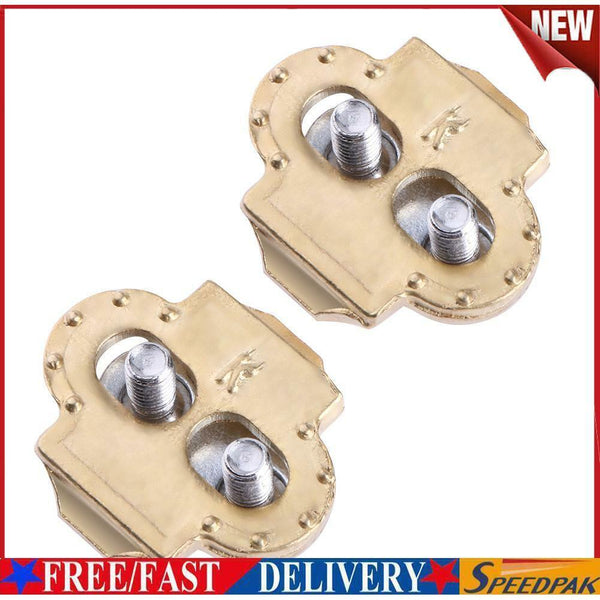1 Pair MTB Bike Self-Locking Eggbeater Lock Plate Pedal Cleat Cycling Gear #F