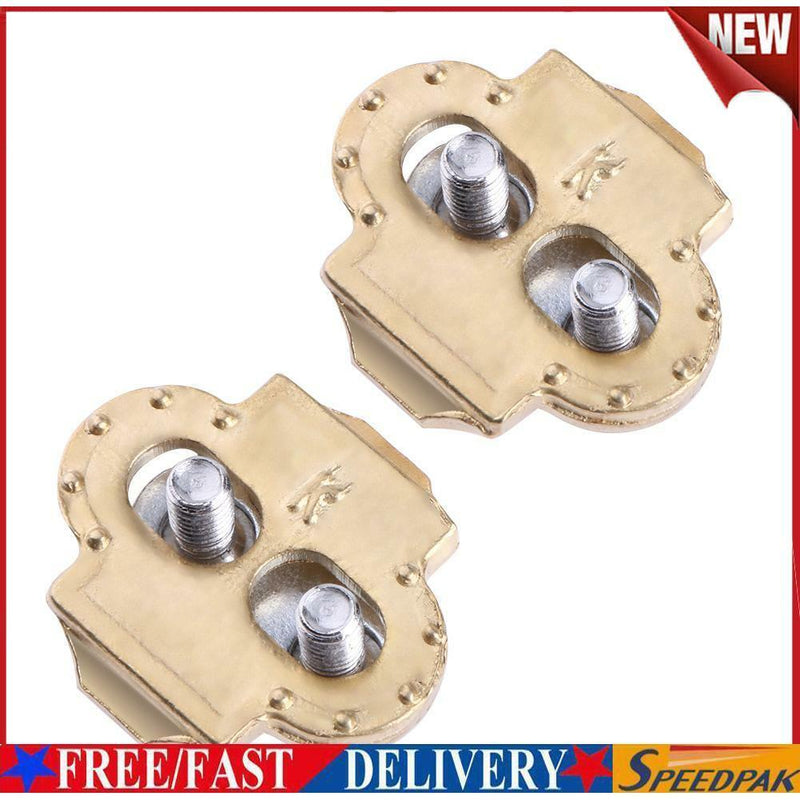 1 Pair MTB Bike Self-Locking Eggbeater Lock Plate Pedal Cleat Cycling Gear