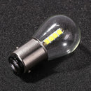 LED Bulb 1157 BAY15D 3030 SMD Glass Turn Signal Brake Light Bulb (White) Newly