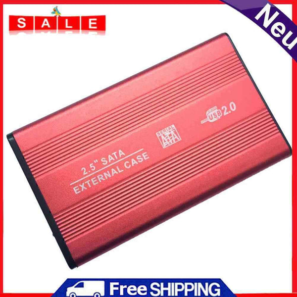 External USB 2.0 Hard Drive SATA 2.5"" HDD Adapter CASE Chassis Box for