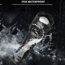 XHP160 LED Flashlight Type-C Charging Waterproof Lantern (with Battery) Newly