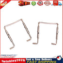 2pcs Stainless Steel Violin Chin Rest Clamp Screws Metal Violin Parts (2) Newly