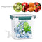 0.92-Gallon Beverage Dispenser with Spigot Leak-Proof for Fridge (Green) Newly