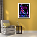 5D DIY Diamond Painting Kits Purple Feather Full Round Drill Wall Decor Art