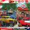Oil Paint By Numbers Picture DIY Drawing Street Car Painting Kit Artwork Newly