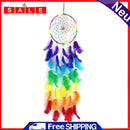Bohemia Style Tapestry Colorful Feather Pendant Dream Catcher Christmas Decor